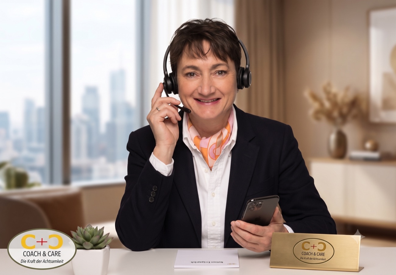 Sabine Gebert beim telefonischen Erstgespräch