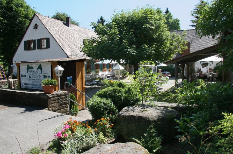 Der Alte Kohlhof – Gasthof, Hotel und Weingut mit Gartenterrasse